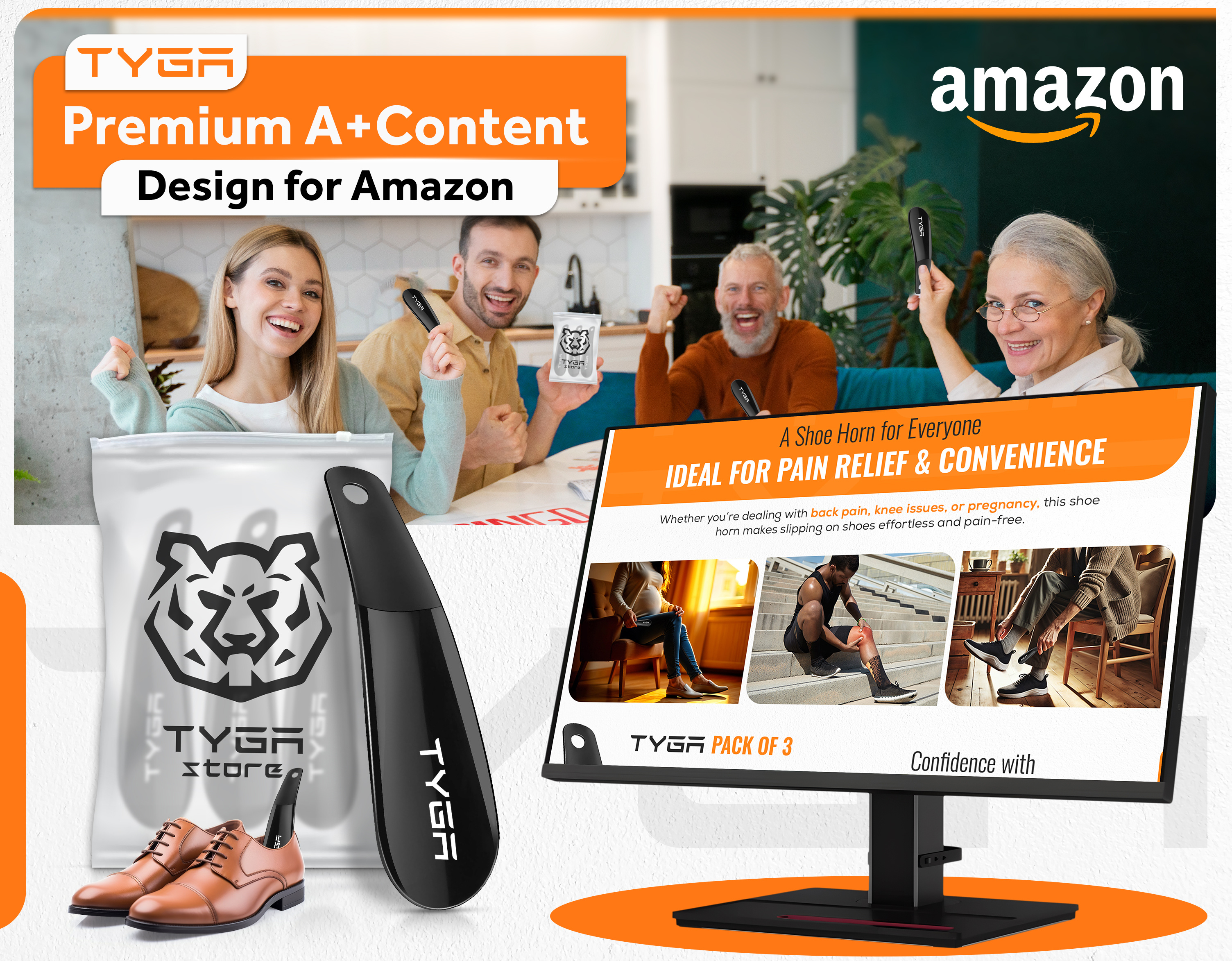 Example of Amazon Premium A+ Content Design For Cvr
